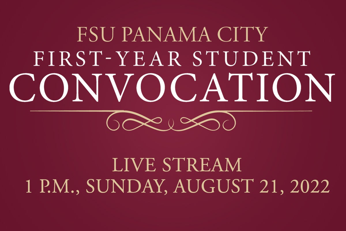 First Year convocation graphic