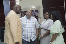 Assoc Dean Irvin Clark, Jeremy Guzman, Ricardo Guzman, Rosa Garcia, Jazmira Guzman-3025