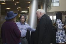 Jeri Hanna, Provost Jim Clark, Dr. Cook, Katie May-3007
