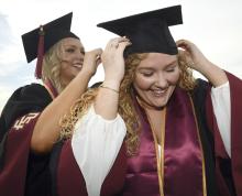 Commencement 2022 photos by Andrew Wardlow