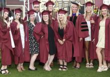 Commencement 2022 photos by Andrew Wardlow