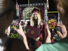 Commencement 2022 photos by Andrew Wardlow