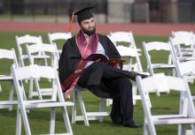 Commencement 2022 photos by Andrew Wardlow