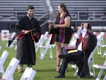 Commencement 2022 photos by Andrew Wardlow