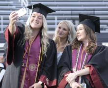 Commencement 2022 photos by Andrew Wardlow