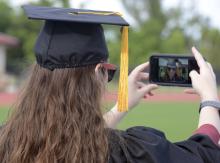 Commencement 2022 photos by Andrew Wardlow