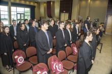 Students recite Semiole Creed