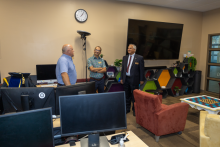 Faculty waiting for program to start 1