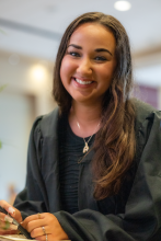 First-Year student signing book 29