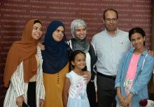 First-year students at 2019 convocation
