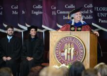 English Professor Milinda Stephenson welcomes incoming first-year students