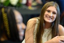 First-year students at 2019 convocation