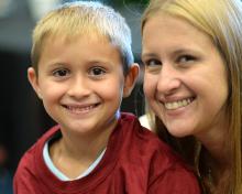 First-year student at 2019 convocation