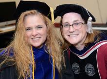 Professional Communication Professor Laurie Lawrence and Computer Science Professor Karen Works