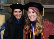 Mathematics Professor Parmjeet Cobb and Social Work Professor Lisa Johnson