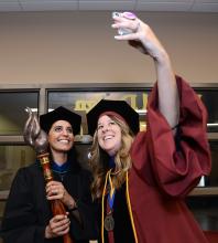 Mathematics Professor Parmjeet Cobb and Social Work Professor Lisa Johnson