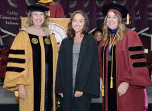 First-year student at 2019 convocation