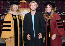 First-year student at 2019 convocation