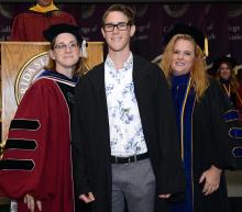 First-year student at 2019 convocation
