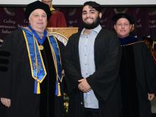 First-year student at 2019 convocation