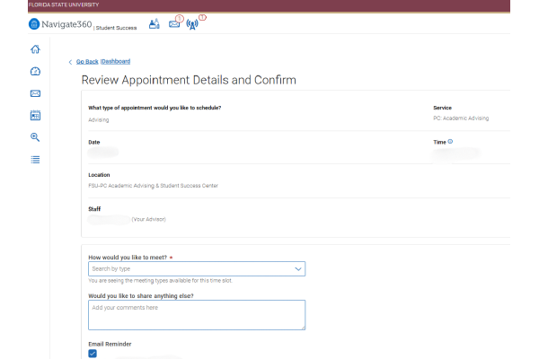"review page"