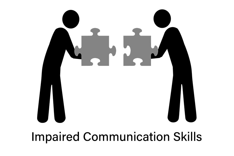 graphic representation of communication impairment