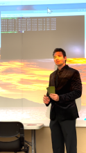 Speaking to audience